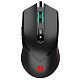 Мишка Sandberg Azazinator Mouse 6400 RGB, ігрова, 6400dpi., 7кн.Huano чорна