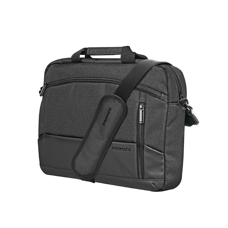 Сумка для ноутбука Promate Satchel-MB Black