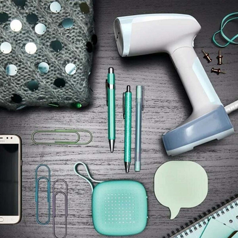 Отпариватель Tefal компактный ACCESS'STEAM POCKET, 1300Вт, постоянная пара – 20гр, бело-голубой