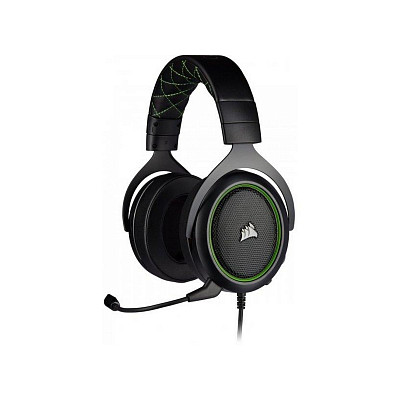 Гарнітура Corsair HS50 Pro Stereo Gaming Headset Green (CA-9011216-EU)