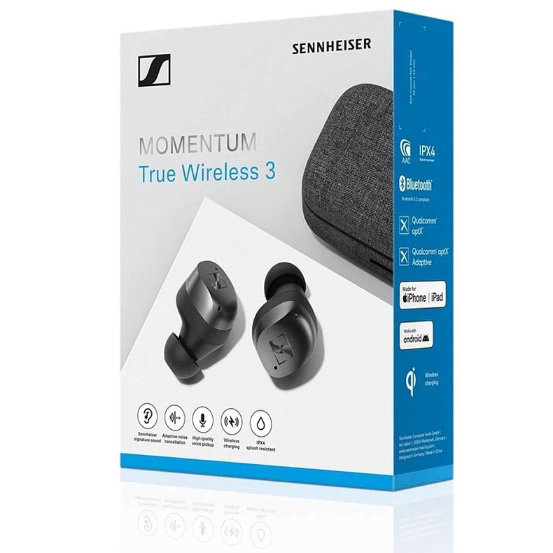 Наушники TWS Sennheiser Momentum True Wireless 3 Graphite (700074)