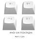 Клавіатура Dark Project ALU81 Terra Nova White (DPKB_NOVA_81_ANSI_WHITE_UA)