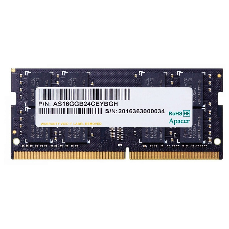 ОЗУ APACER для ноутбука DDR4 8Gb 2666Mhz AS08GGB26CQYBGH Bulk