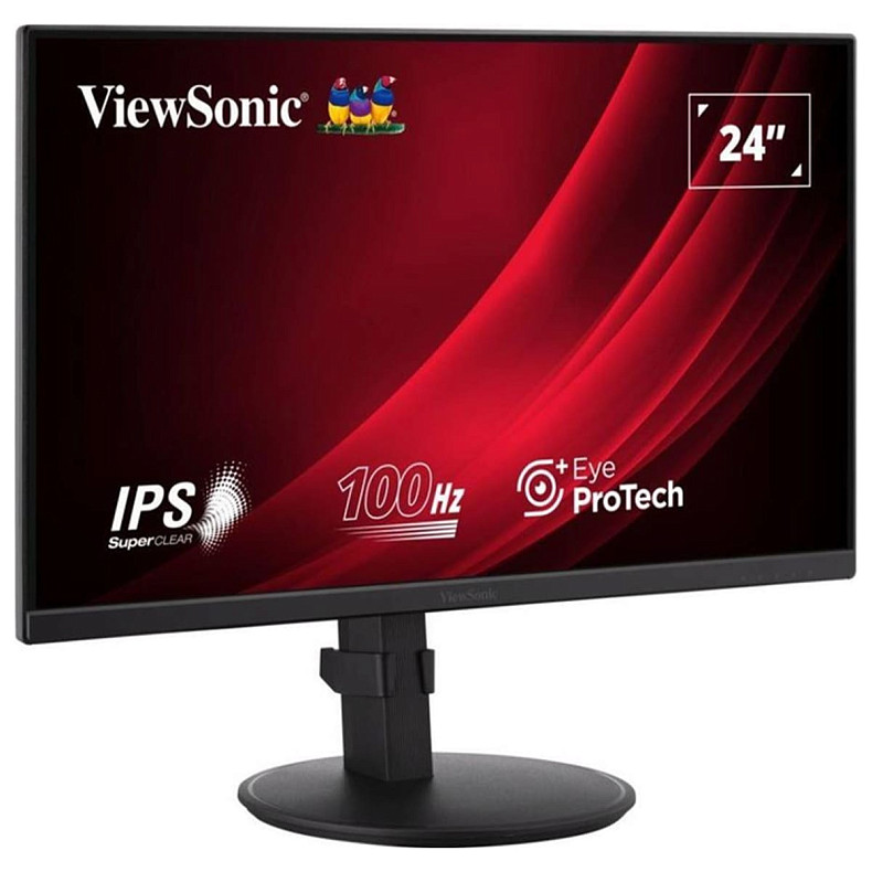 Монітор Viewsonic 23,8 16:9 IPS 1920х1080, 100 Гц, HDMI, VGA, Display Port VA2408-HDJ