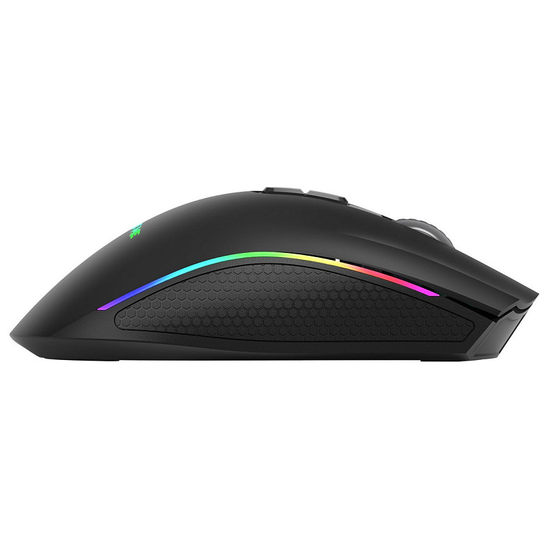 Мишка XTRIKE ME GM-314, ігрова 7200dpi, 7кн, RGB, чорна