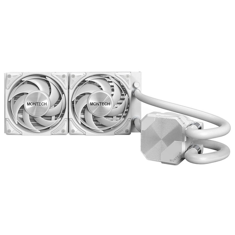 Система охолодження Montech HYPERFLOW SILENT240 Multi Socket White
