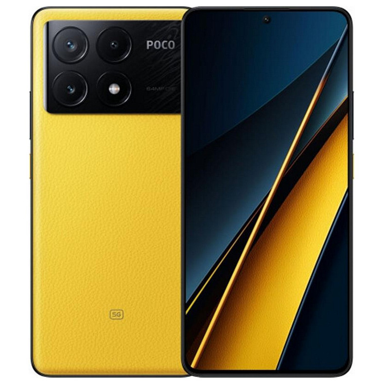 Смартфон Xiaomi Poco X6 Pro 5G 8/256GB Dual Sim Yellow