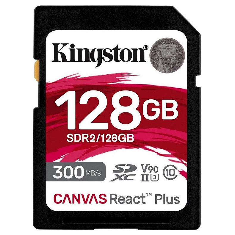 Карта пам'яті Kingston SD 128GB C10 UHS-II U3 (SDR2/128GB)