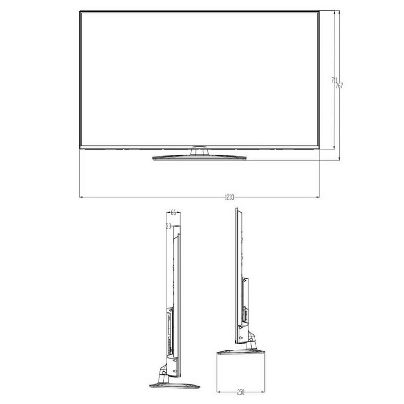 Телевізор AIWA QLED-855UHD-SLIM