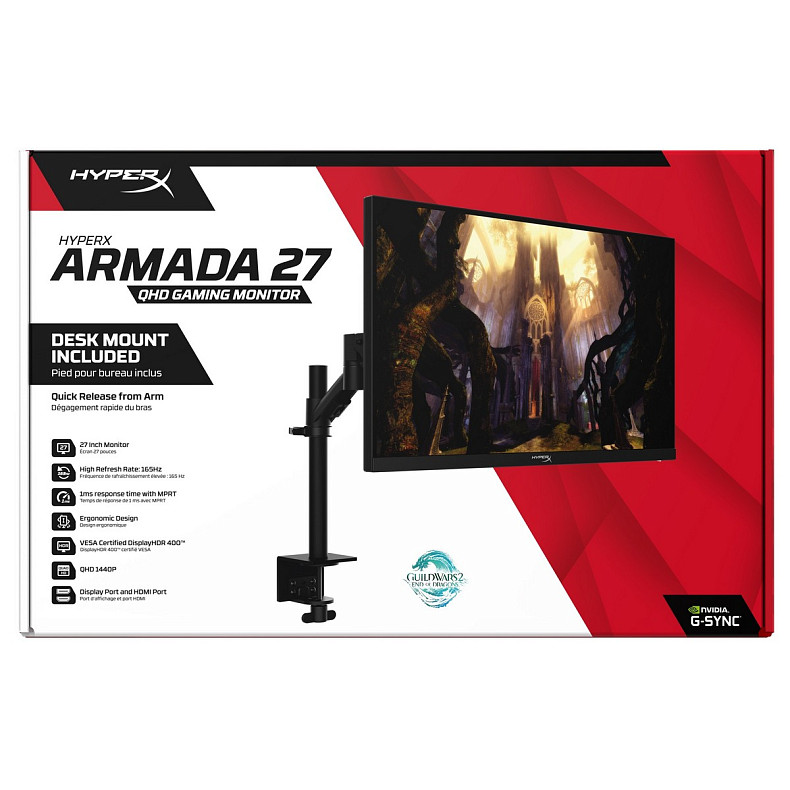 Монитор LCD 27" QHD HyperX Armada (64V69AA)