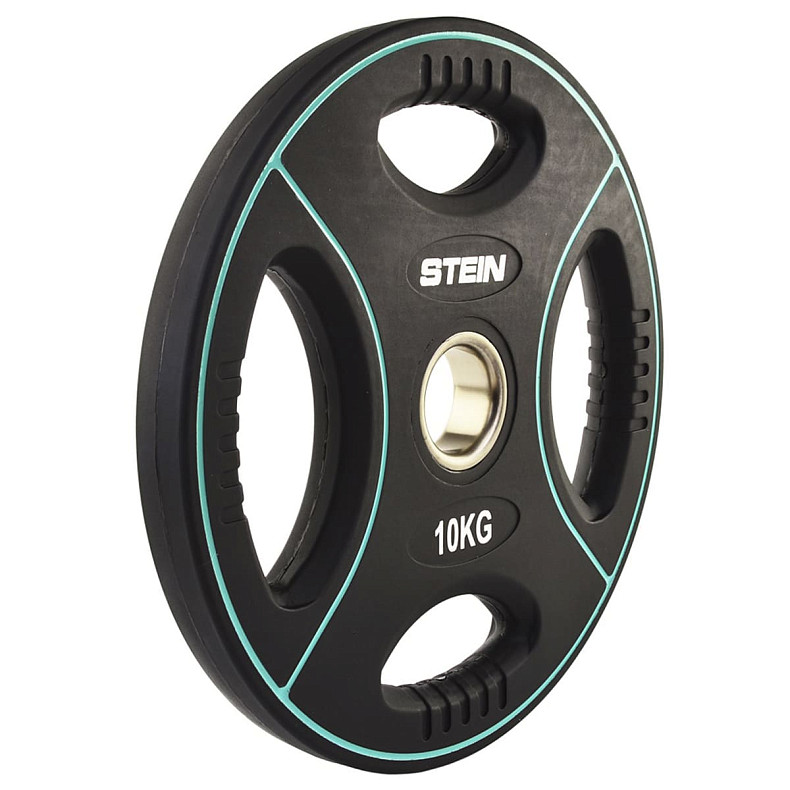 Диск поліуретановий чорний Stein 10 кг
