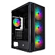 Корпус 1stPlayer X5-BK-4F1-PS-600FK-EU Black 600W