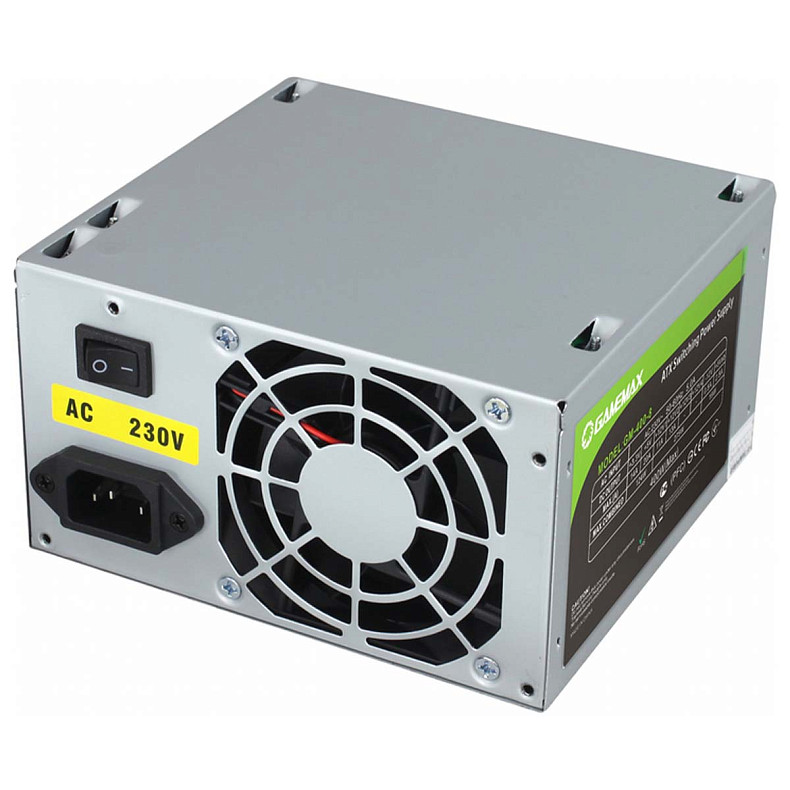 Блок живлення GameMax GM-400-8CM Black 400W