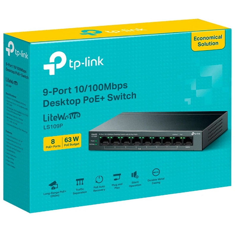 Комутатор Tp-Link LS109P