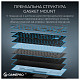 Клавиатура GamePro Asgard Yord Keychron Super Red Switch Black (MK266BK)