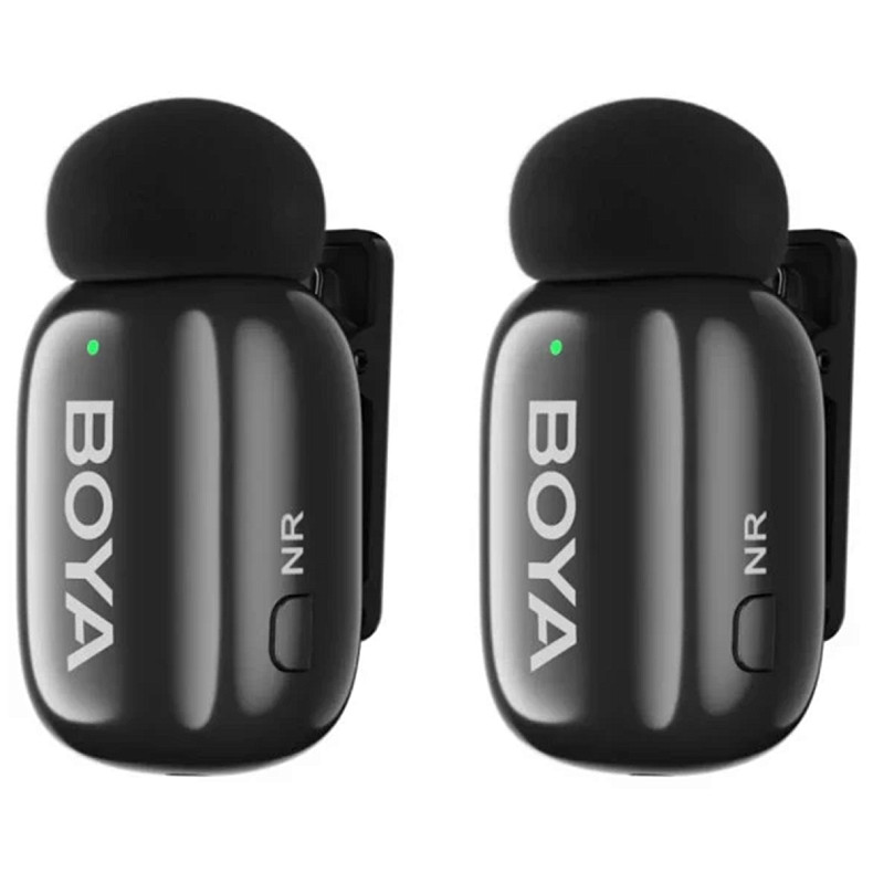 Бездротовий петличний мікрофон BOYA mini-14 Type-C Black