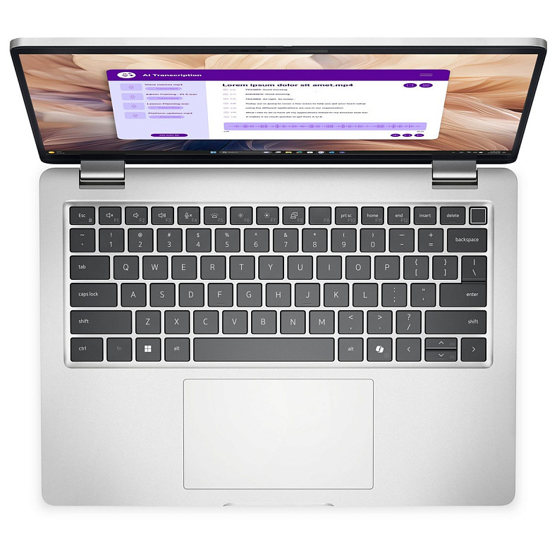 Ноутбук Dell Pro 14+ 14" FHD+ AG, Intel U5-235U, 32GB, F512GB, UMA, Lin, серебристый