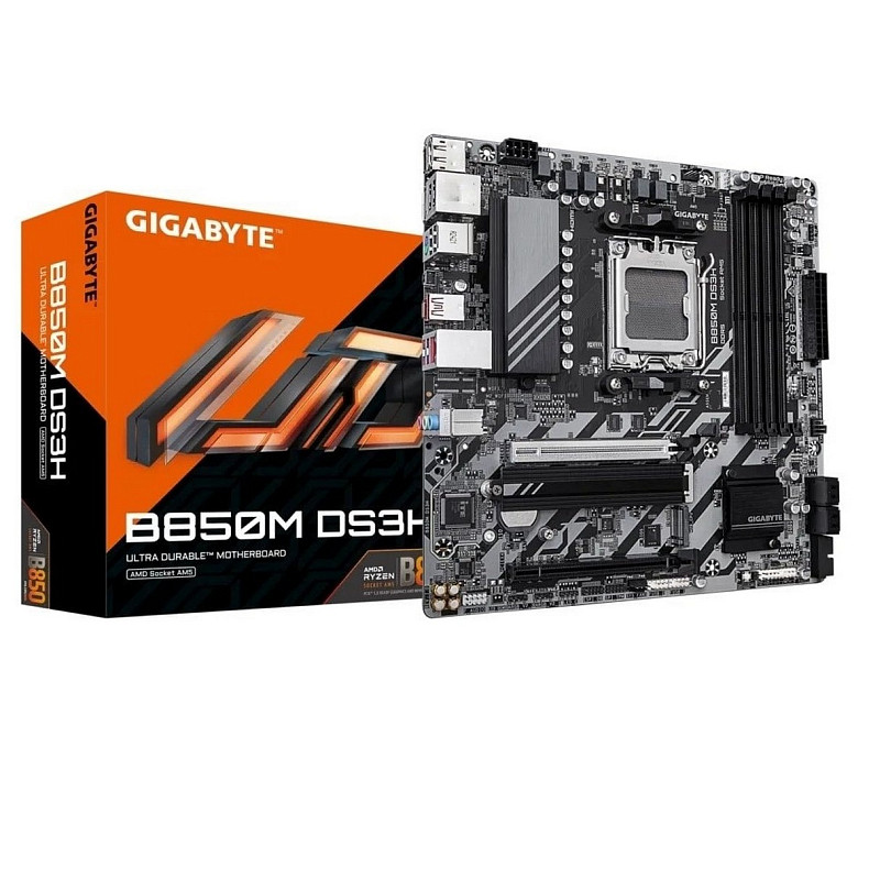 Материнська плата Gigabyte B850M DS3H Socket AM5