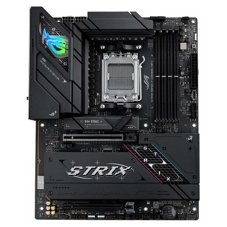 Материнская плата ASUS ROG STRIX B850-F GAMING WIFI sAM5 B850 4xDDR5 M.2 HDMI DP USB BT ATX