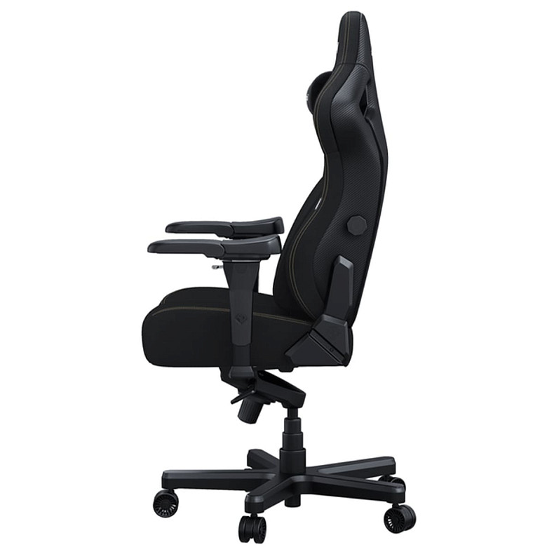 Кресло для геймеров Anda Seat Kaiser 4 Black Fabric Size L (AD12YDDC-L-20-B-CF)