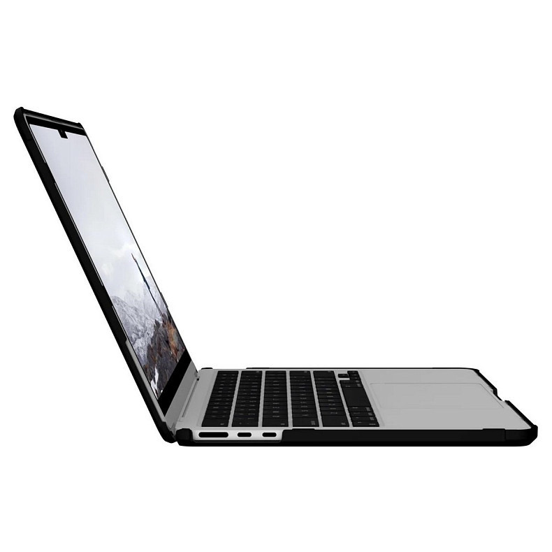 Чехол UAG для Apple MacBook AIR 13" 2022 Lucent, Black/Black (134008114040)