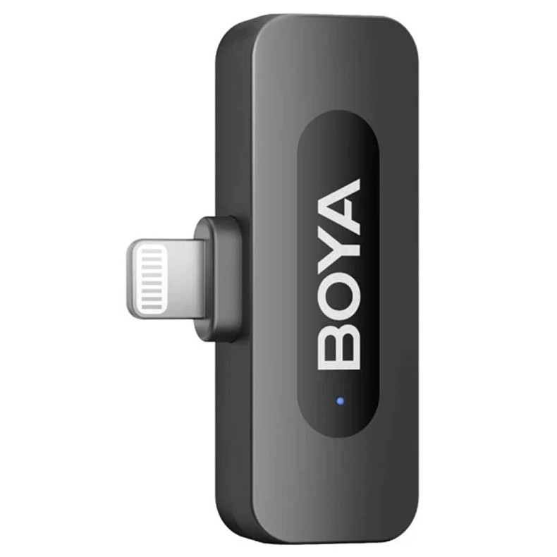 Беспроводной петличный микрофон BOYA BY-V3 combo Type-C/Lightning Black