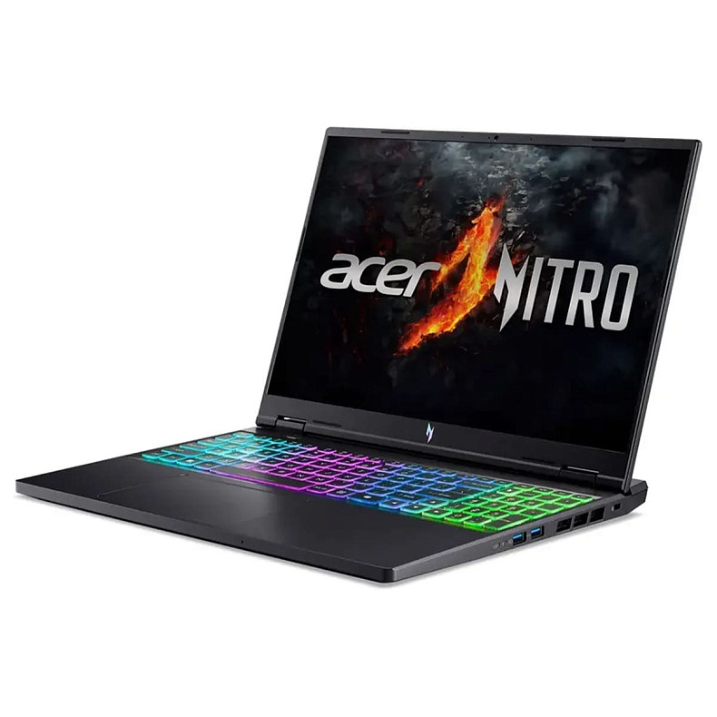 Ноутбук Acer Nitro 16 AN16-73 16" WUXGA IPS, Intel i7-14650HX, 32GB, F1TB, NVD4050-6, Lin, черный