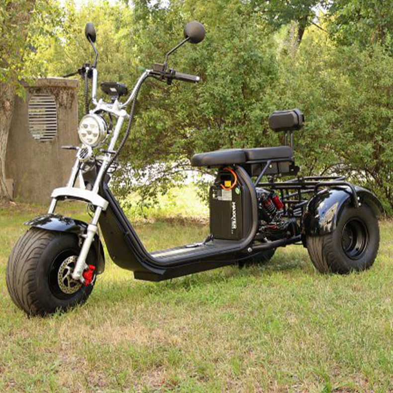 Электроскутер MAXXTER TRIKE 2.0, 2000 Вт, черный