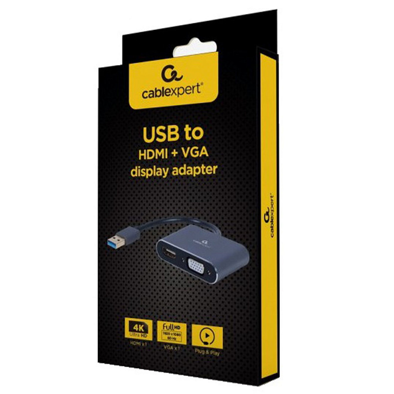 Адаптер-переходник USB-A на HDMI/VGA