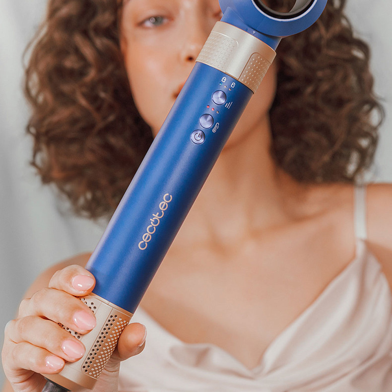 Стайлер CECOTEC Bamba CeramicCare 12in1 AirGlam Blue