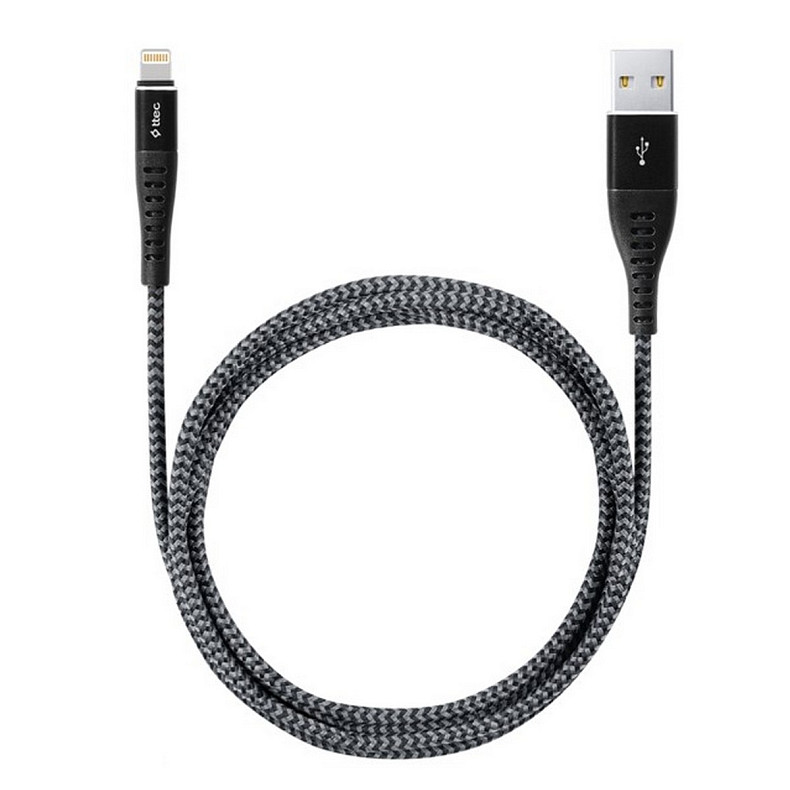 Кабель Ttec (2DKX01LS) USB - Lightning, ExtremeCable, 1.5м, Black