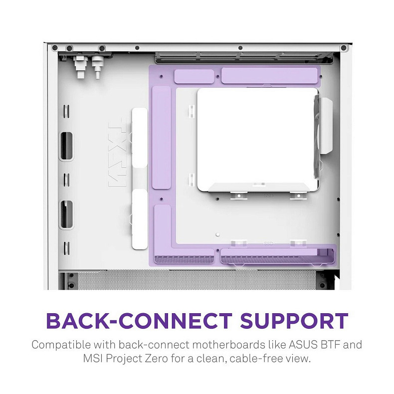 Корпус NZXT H3 Flow White без БП (CC-H31FW-01)
