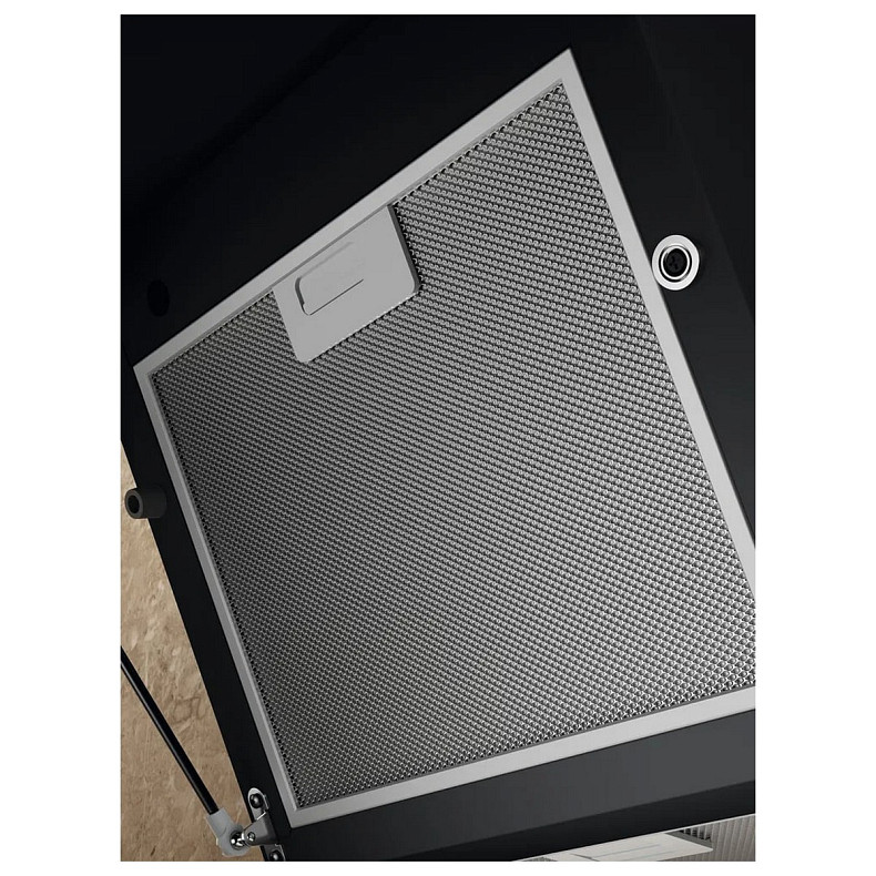 Витяжка Electrolux вертикальна, 60см, 600м куб год., чорний