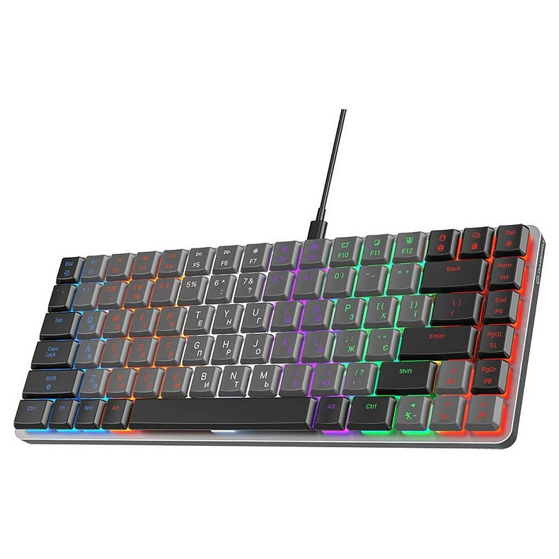 Клавіатура GamePro MK140R Red Swich Low Profile Dark Gray