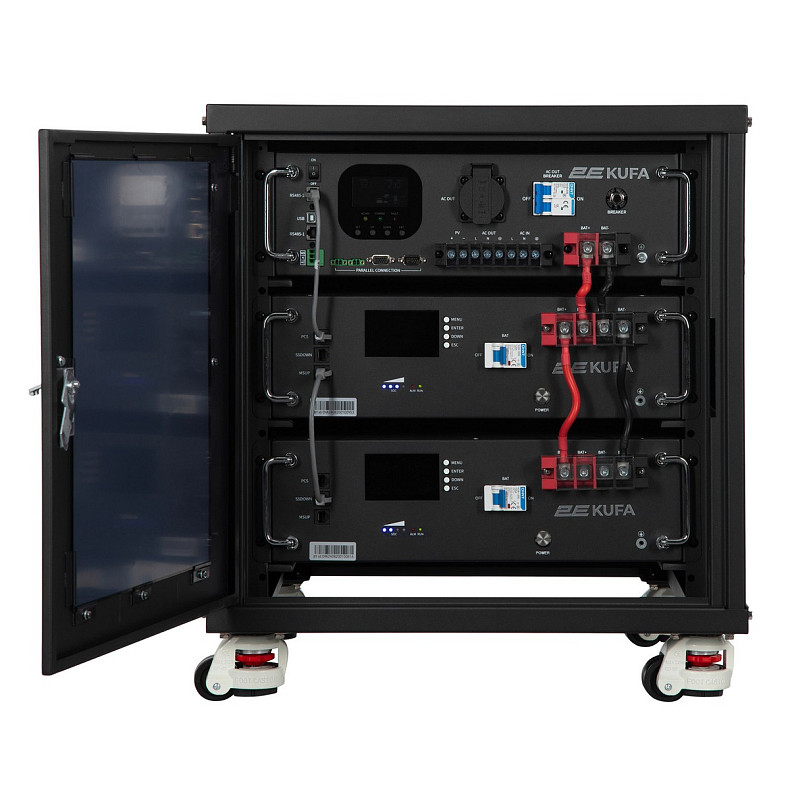 Система резервного питания 2E PowerStation Kufa 5000 Вт, 10.24 кВт/ч, MPPT 5.5 кВт, расширение емкости