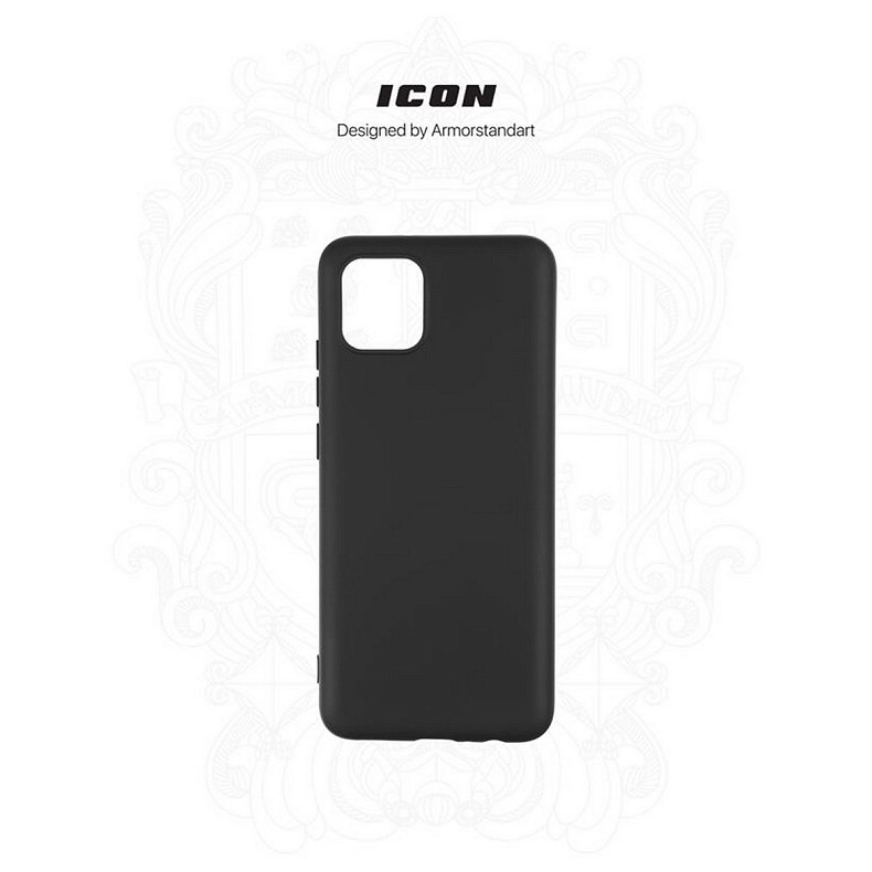 Чохол-накладка Armorstandart Icon для Samsung Galaxy A03 SM-A035 Black (ARM60875)