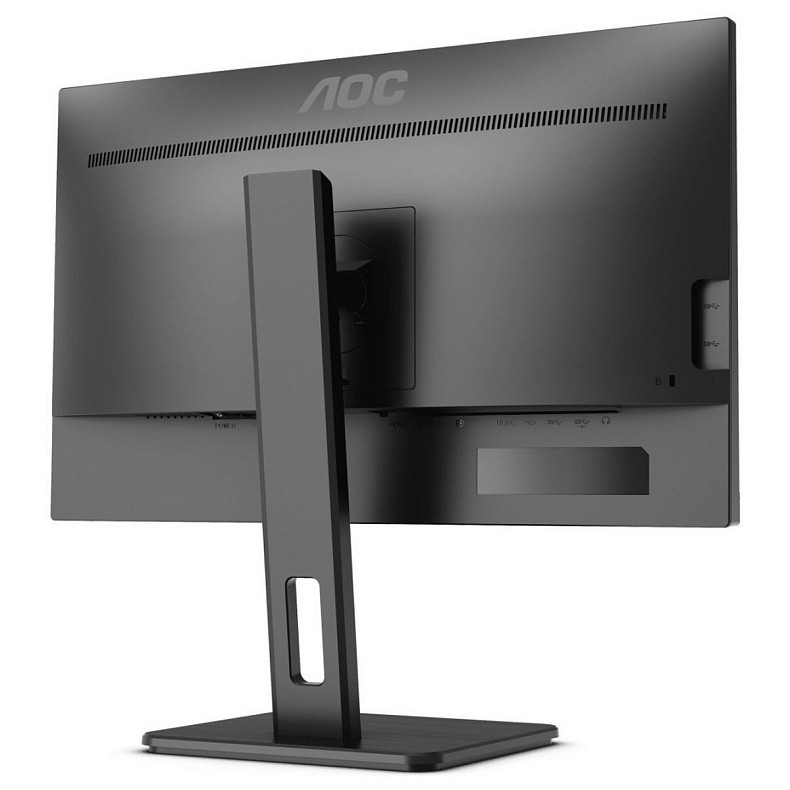 TFT 27" AOC 27P2C IPS, HDMI, DP, USB 3.2,  Pivot, колонки, чорний