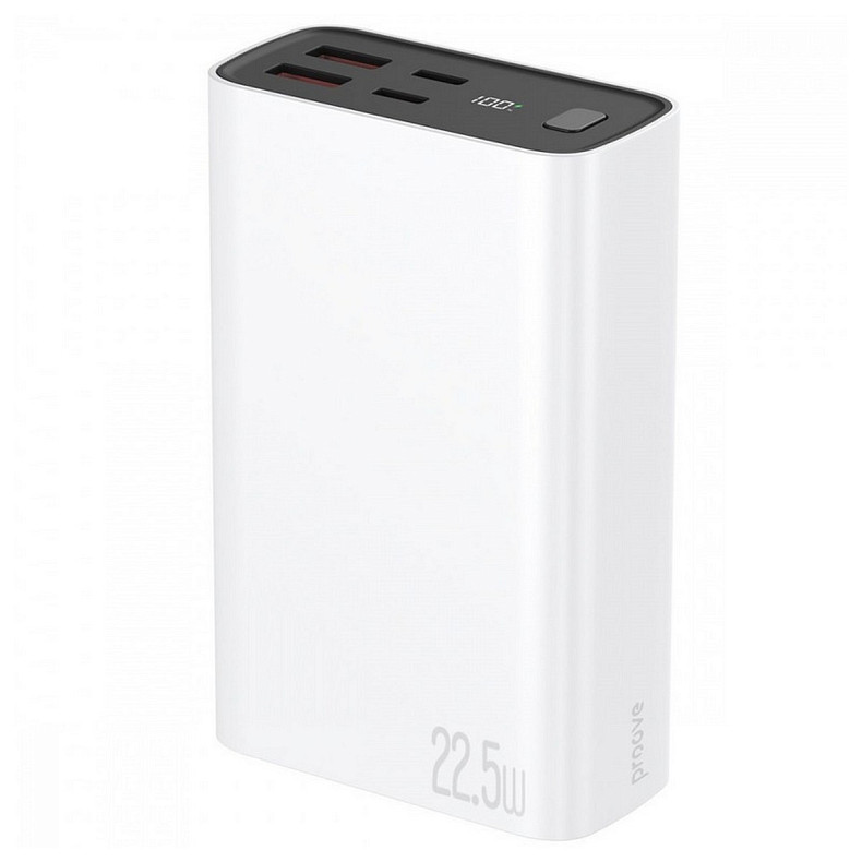 Универсальная мобильная батарея Proove Hyper Flux Plus 22.5W 20000mAh Black (PBF222120001)