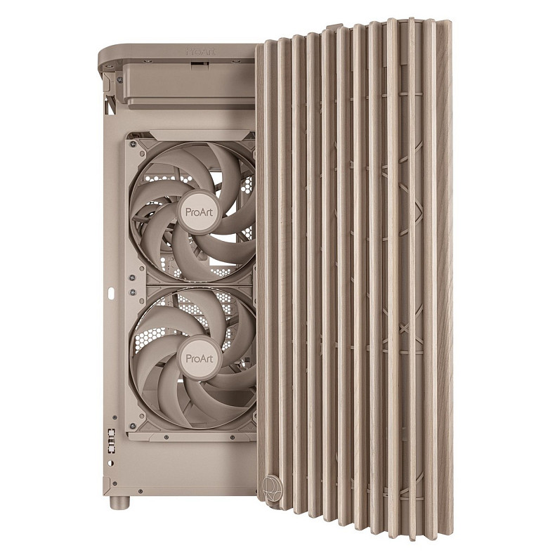 Корпус Asus ProArt PA401 Wood Edition - Mesh Beige (90DC00M7-B39000)