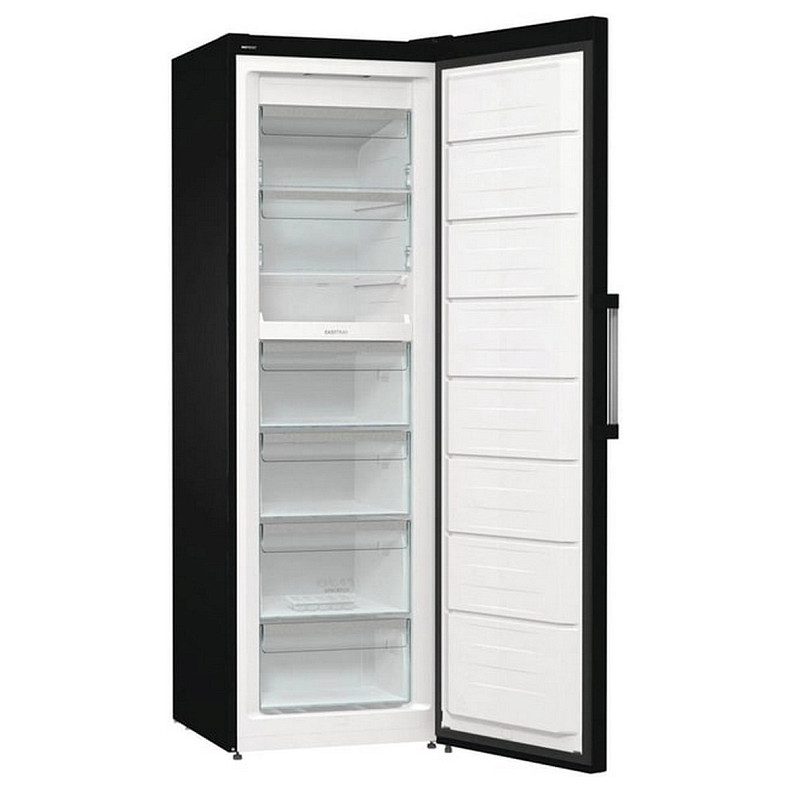 Морозильна камера Gorenje, 185.5x59.5х66.3, 280л, 1дв., A++, NF, диспл зовн., інвертор, чорний