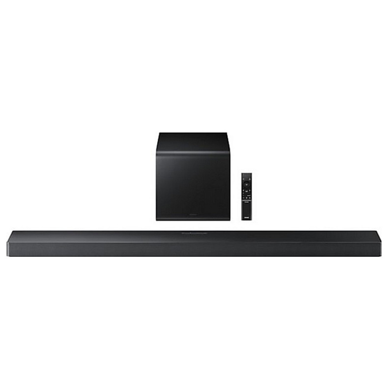 Саундбар Samsung HW-QS700F 345Вт, 3.1.2, BT, HDMI-eARC, Wi-Fi, саб, Dolby Atmos, чорний