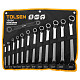 Ключі накидні Tolsen, набір 12шт (15896)