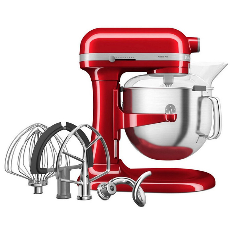 Кухонний комбайн KitchenAid Artisan 6,6 л 5KSM70SHXECA з підйомною чашею, карамельне яблуко