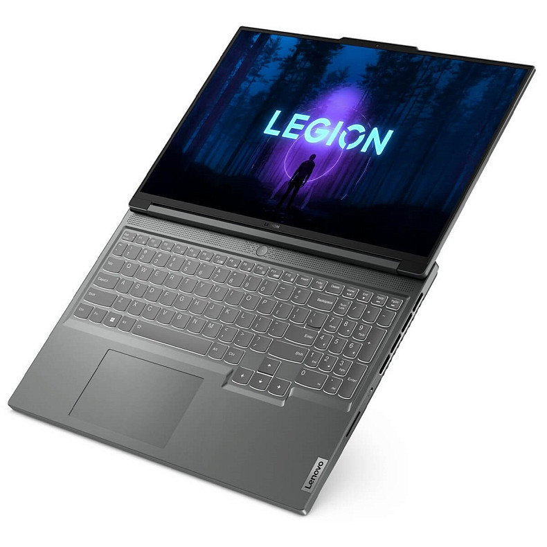 Ноутбук Lenovo 16WQXGAM/R7 7840HS/32/1TB SSD/RTX 4070 8GB /DOS/BL//Storm Grey Legion Slim 5 16APH8