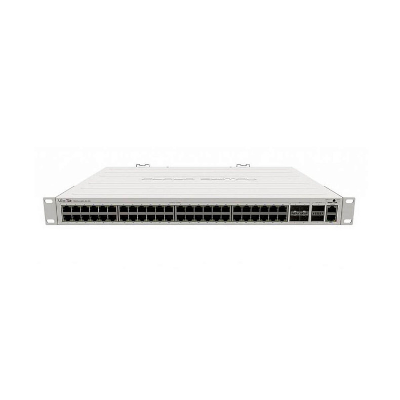 Коммутатор MikroTik CRS354-48G-4S+2Q+RM (48xGE, 4xSFP+, 2xQSFP, L3)