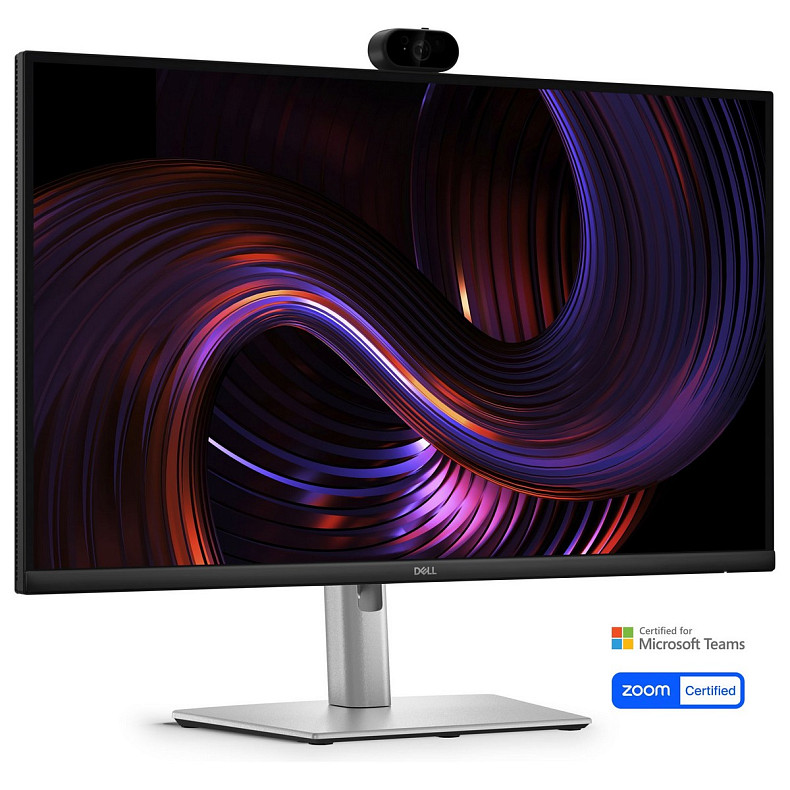 Монитор DELL 27" P2726DEV HDMI, DP, USB-C, RJ-45, IPS, 2560x1440, 100Hz, sRGB 99%, Pivot, Cam