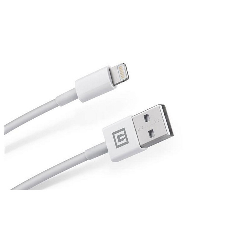 Кабель REAL-EL USB-Lightning 2m, White (EL123500056)