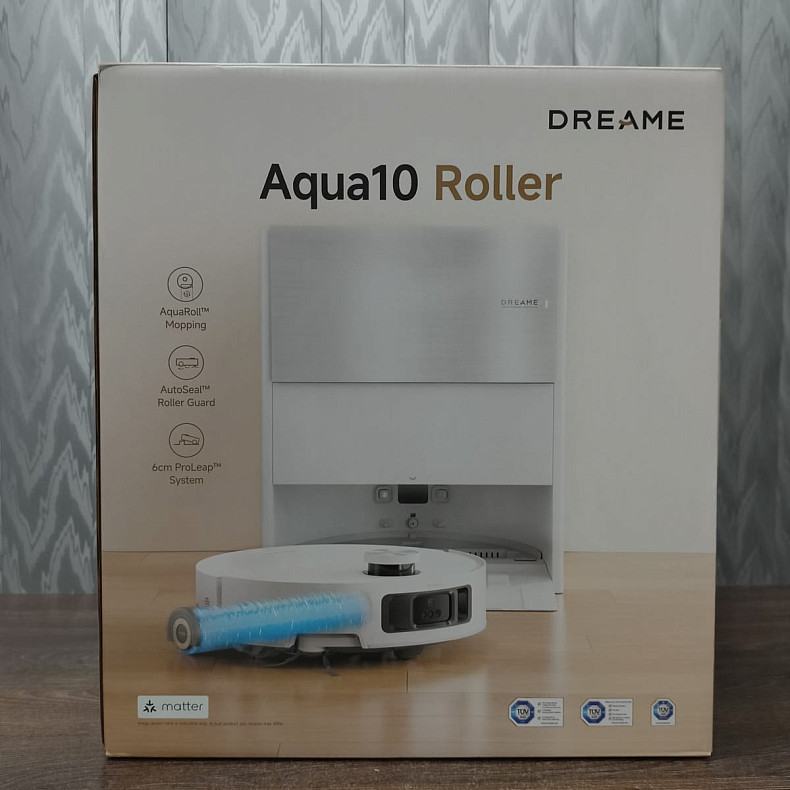 Робот-пилосос миючий Dreame Aqua 10 Roller White - - Уцінка