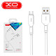 Кабель XO NB112 USB - Micro USB (M/M), 1 м, White (NB112-M-WH)