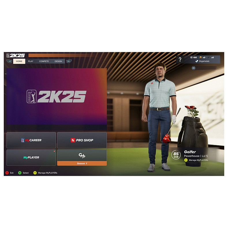 Гра консольна PS5 PGA 2K25